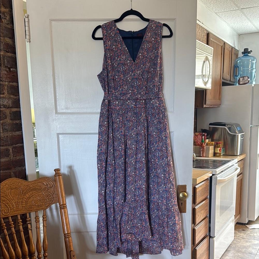 J. Crew Sleeveless V-Neck Sundress